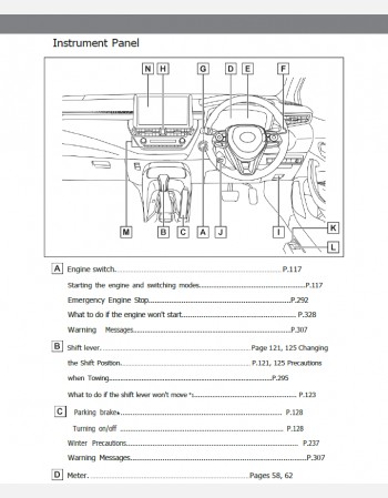 toyota corolla 2021 owners manual in english